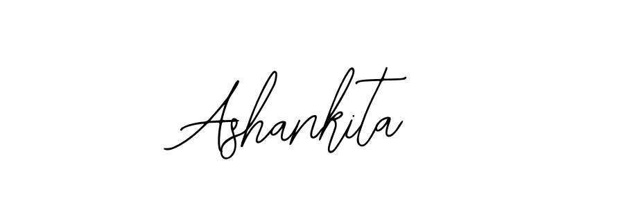Use a signature maker to create a handwritten signature online. With this signature software, you can design (Bearetta-2O07w) your own signature for name Ashankita. Ashankita signature style 12 images and pictures png