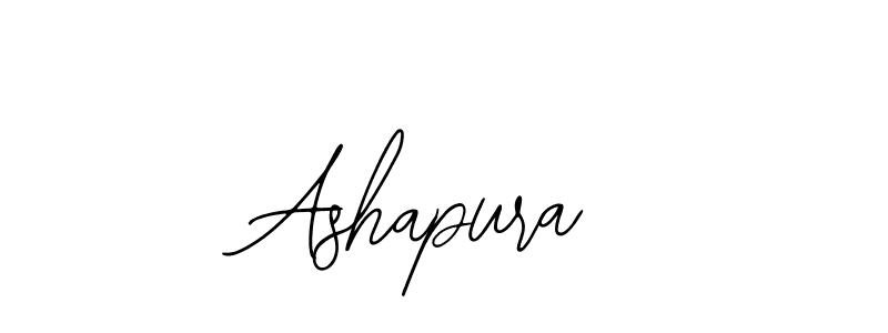 Design your own signature with our free online signature maker. With this signature software, you can create a handwritten (Bearetta-2O07w) signature for name Ashapura. Ashapura signature style 12 images and pictures png