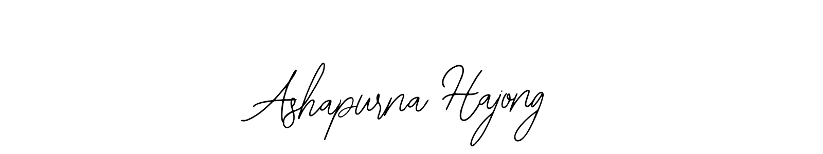 Make a short Ashapurna Hajong signature style. Manage your documents anywhere anytime using Bearetta-2O07w. Create and add eSignatures, submit forms, share and send files easily. Ashapurna Hajong signature style 12 images and pictures png