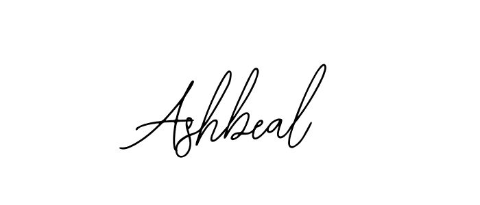 Ashbeal stylish signature style. Best Handwritten Sign (Bearetta-2O07w) for my name. Handwritten Signature Collection Ideas for my name Ashbeal. Ashbeal signature style 12 images and pictures png