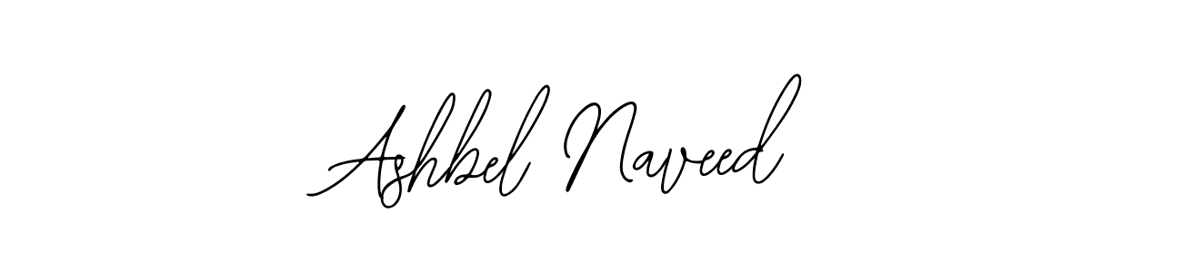 Use a signature maker to create a handwritten signature online. With this signature software, you can design (Bearetta-2O07w) your own signature for name Ashbel Naveed. Ashbel Naveed signature style 12 images and pictures png