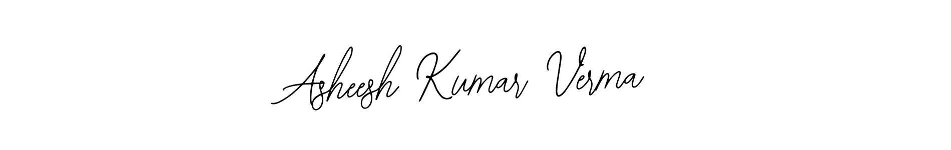 Create a beautiful signature design for name Asheesh Kumar Verma. With this signature (Bearetta-2O07w) fonts, you can make a handwritten signature for free. Asheesh Kumar Verma signature style 12 images and pictures png