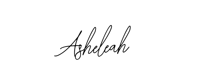 Design your own signature with our free online signature maker. With this signature software, you can create a handwritten (Bearetta-2O07w) signature for name Asheleah. Asheleah signature style 12 images and pictures png