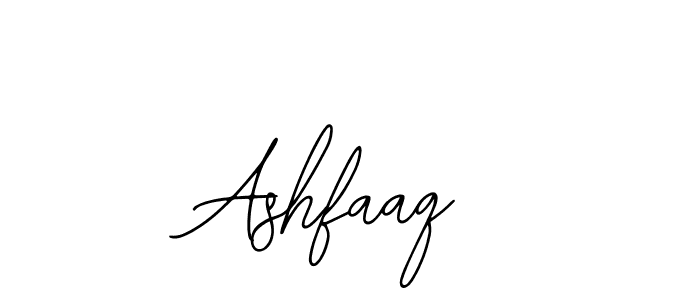 How to make Ashfaaq signature? Bearetta-2O07w is a professional autograph style. Create handwritten signature for Ashfaaq name. Ashfaaq signature style 12 images and pictures png