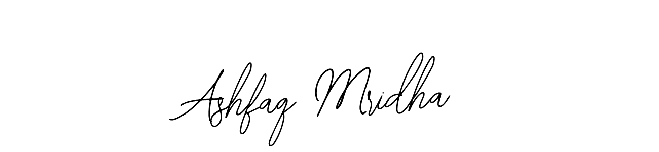 Use a signature maker to create a handwritten signature online. With this signature software, you can design (Bearetta-2O07w) your own signature for name Ashfaq Mridha. Ashfaq Mridha signature style 12 images and pictures png
