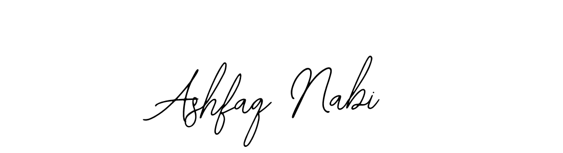 How to make Ashfaq Nabi name signature. Use Bearetta-2O07w style for creating short signs online. This is the latest handwritten sign. Ashfaq Nabi signature style 12 images and pictures png