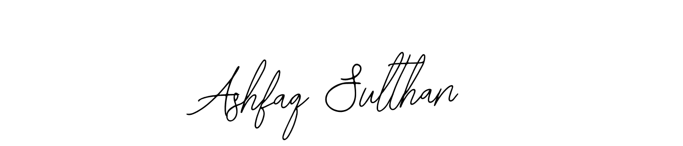 How to make Ashfaq Sulthan name signature. Use Bearetta-2O07w style for creating short signs online. This is the latest handwritten sign. Ashfaq Sulthan signature style 12 images and pictures png