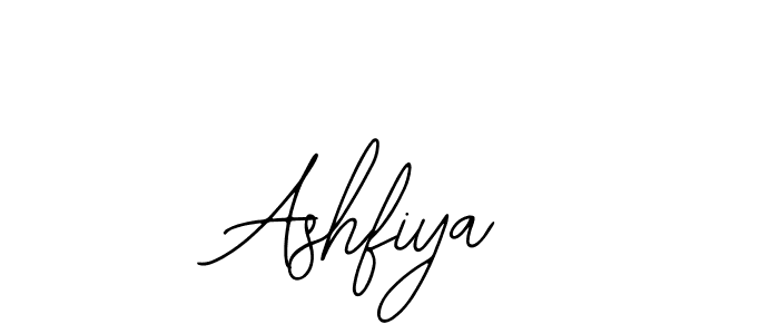 You should practise on your own different ways (Bearetta-2O07w) to write your name (Ashfiya) in signature. don't let someone else do it for you. Ashfiya signature style 12 images and pictures png