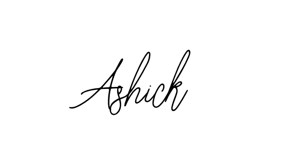 Similarly Bearetta-2O07w is the best handwritten signature design. Signature creator online .You can use it as an online autograph creator for name Ashick. Ashick signature style 12 images and pictures png