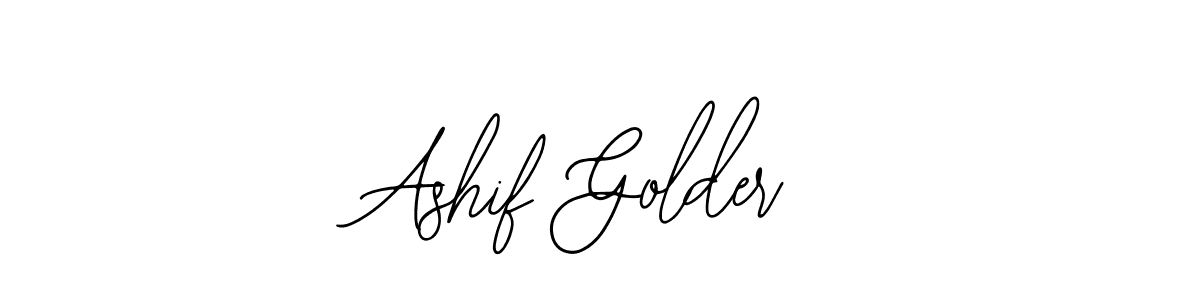 if you are searching for the best signature style for your name Ashif Golder. so please give up your signature search. here we have designed multiple signature styles  using Bearetta-2O07w. Ashif Golder signature style 12 images and pictures png