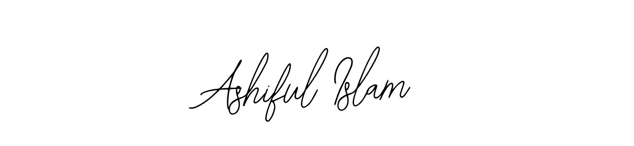 Use a signature maker to create a handwritten signature online. With this signature software, you can design (Bearetta-2O07w) your own signature for name Ashiful Islam. Ashiful Islam signature style 12 images and pictures png