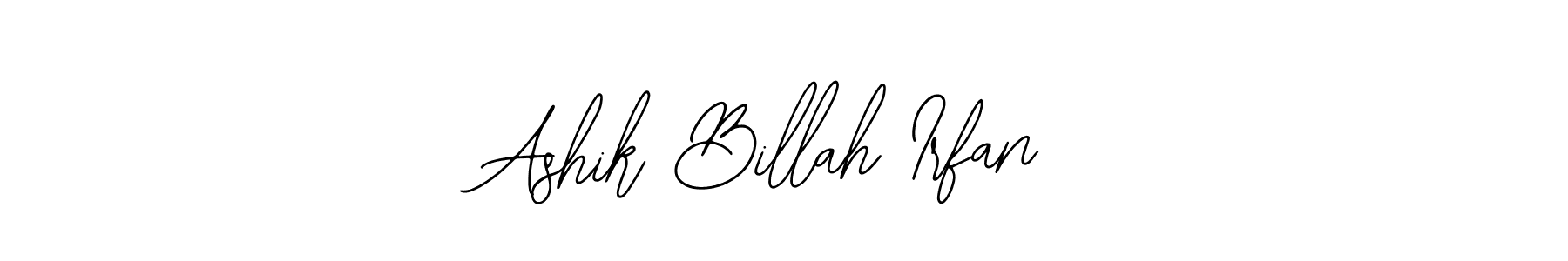 You can use this online signature creator to create a handwritten signature for the name Ashik Billah Irfan. This is the best online autograph maker. Ashik Billah Irfan signature style 12 images and pictures png