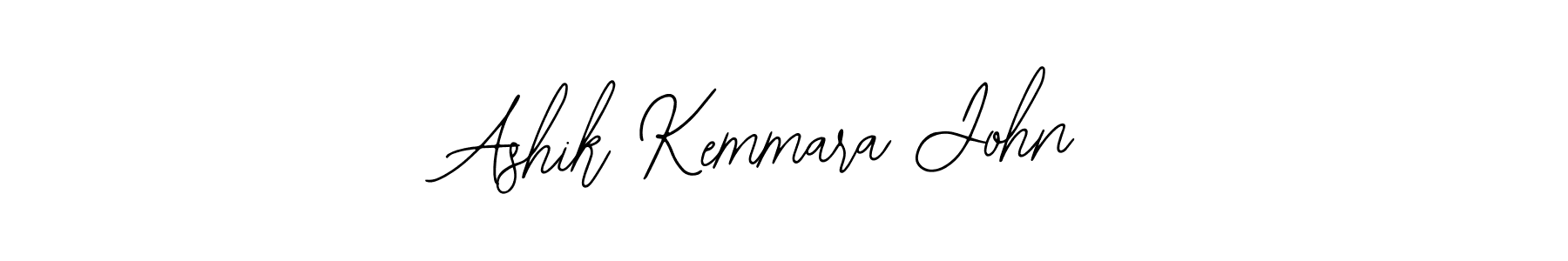 Also we have Ashik Kemmara John name is the best signature style. Create professional handwritten signature collection using Bearetta-2O07w autograph style. Ashik Kemmara John signature style 12 images and pictures png