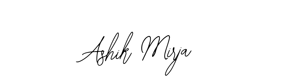 It looks lik you need a new signature style for name Ashik Mirja. Design unique handwritten (Bearetta-2O07w) signature with our free signature maker in just a few clicks. Ashik Mirja signature style 12 images and pictures png