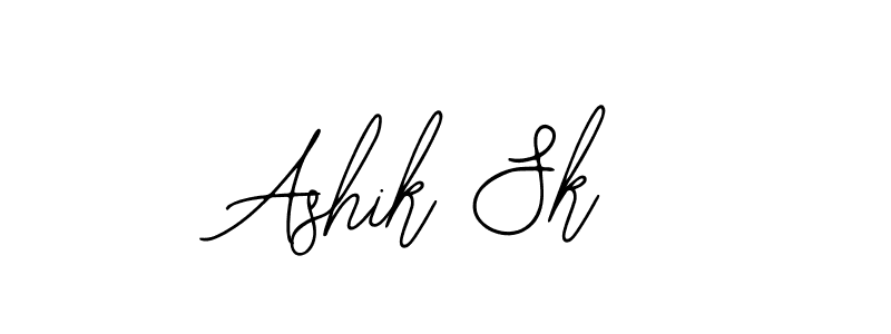 Design your own signature with our free online signature maker. With this signature software, you can create a handwritten (Bearetta-2O07w) signature for name Ashik Sk. Ashik Sk signature style 12 images and pictures png