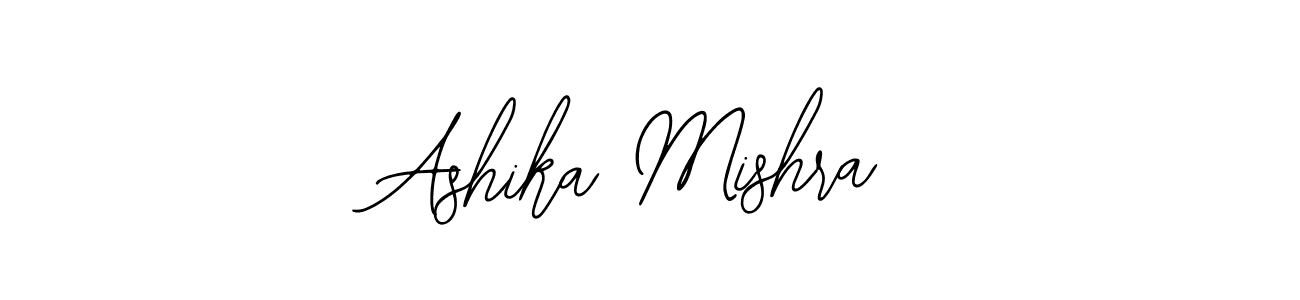 Use a signature maker to create a handwritten signature online. With this signature software, you can design (Bearetta-2O07w) your own signature for name Ashika Mishra. Ashika Mishra signature style 12 images and pictures png