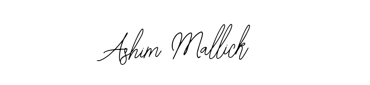 Bearetta-2O07w is a professional signature style that is perfect for those who want to add a touch of class to their signature. It is also a great choice for those who want to make their signature more unique. Get Ashim Mallick name to fancy signature for free. Ashim Mallick signature style 12 images and pictures png