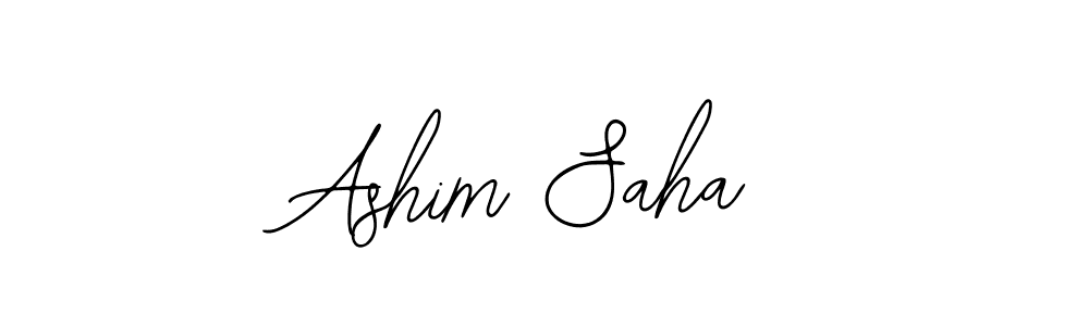 Similarly Bearetta-2O07w is the best handwritten signature design. Signature creator online .You can use it as an online autograph creator for name Ashim Saha. Ashim Saha signature style 12 images and pictures png