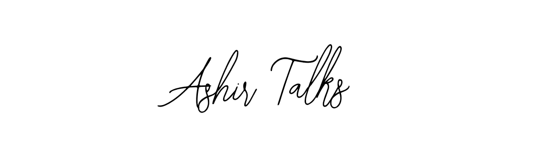 It looks lik you need a new signature style for name Ashir Talks. Design unique handwritten (Bearetta-2O07w) signature with our free signature maker in just a few clicks. Ashir Talks signature style 12 images and pictures png