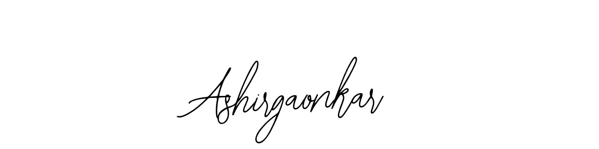 Make a short Ashirgaonkar signature style. Manage your documents anywhere anytime using Bearetta-2O07w. Create and add eSignatures, submit forms, share and send files easily. Ashirgaonkar signature style 12 images and pictures png