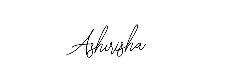 How to make Ashirisha name signature. Use Bearetta-2O07w style for creating short signs online. This is the latest handwritten sign. Ashirisha signature style 12 images and pictures png