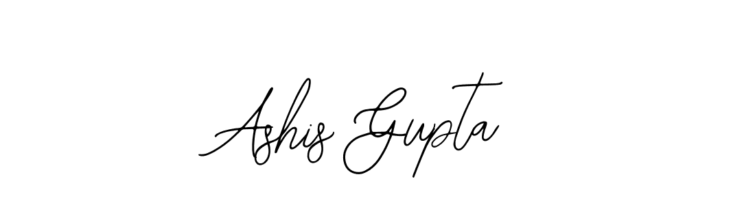 You should practise on your own different ways (Bearetta-2O07w) to write your name (Ashis Gupta) in signature. don't let someone else do it for you. Ashis Gupta signature style 12 images and pictures png