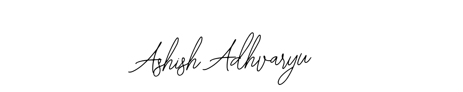 Also we have Ashish Adhvaryu name is the best signature style. Create professional handwritten signature collection using Bearetta-2O07w autograph style. Ashish Adhvaryu signature style 12 images and pictures png