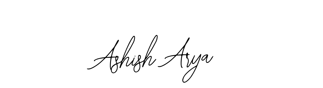 Ashish Arya stylish signature style. Best Handwritten Sign (Bearetta-2O07w) for my name. Handwritten Signature Collection Ideas for my name Ashish Arya. Ashish Arya signature style 12 images and pictures png