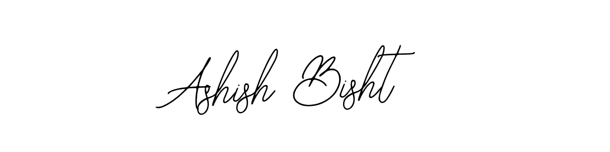 Use a signature maker to create a handwritten signature online. With this signature software, you can design (Bearetta-2O07w) your own signature for name Ashish Bisht. Ashish Bisht signature style 12 images and pictures png