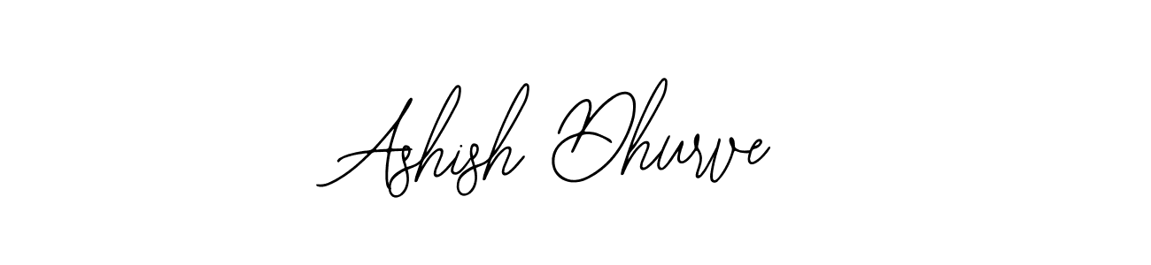 How to make Ashish Dhurve name signature. Use Bearetta-2O07w style for creating short signs online. This is the latest handwritten sign. Ashish Dhurve signature style 12 images and pictures png