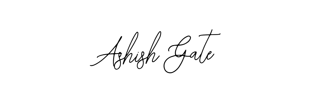 How to Draw Ashish Gate signature style? Bearetta-2O07w is a latest design signature styles for name Ashish Gate. Ashish Gate signature style 12 images and pictures png