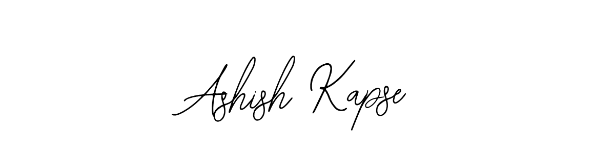 Similarly Bearetta-2O07w is the best handwritten signature design. Signature creator online .You can use it as an online autograph creator for name Ashish Kapse. Ashish Kapse signature style 12 images and pictures png