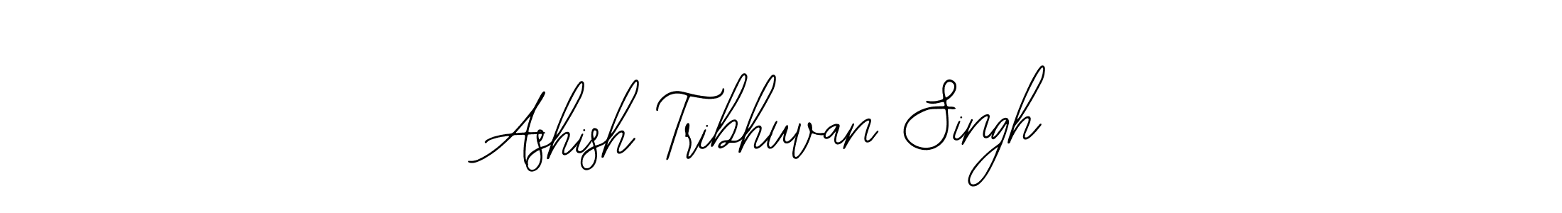 Bearetta-2O07w is a professional signature style that is perfect for those who want to add a touch of class to their signature. It is also a great choice for those who want to make their signature more unique. Get Ashish Tribhuvan Singh name to fancy signature for free. Ashish Tribhuvan Singh signature style 12 images and pictures png