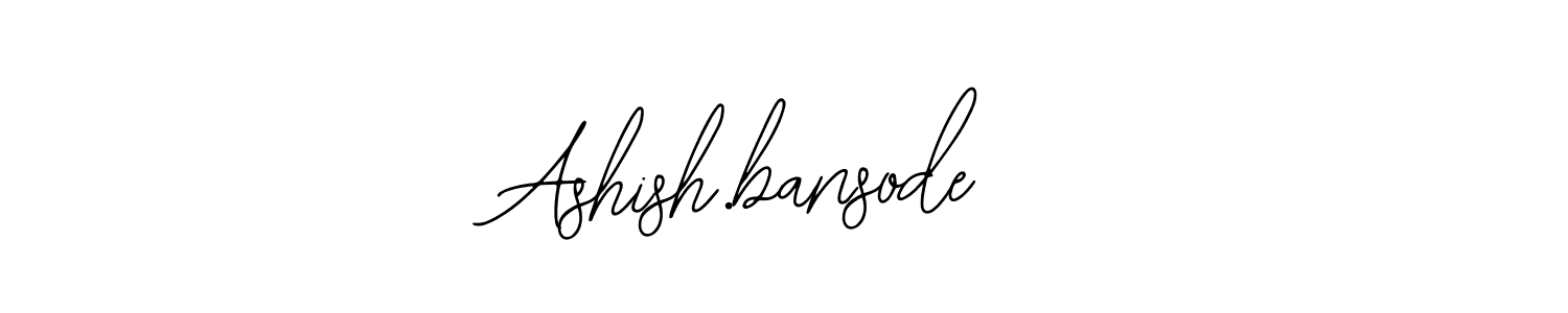 Ashish.bansode  stylish signature style. Best Handwritten Sign (Bearetta-2O07w) for my name. Handwritten Signature Collection Ideas for my name Ashish.bansode . Ashish.bansode  signature style 12 images and pictures png