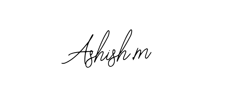 How to Draw Ashish.m signature style? Bearetta-2O07w is a latest design signature styles for name Ashish.m. Ashish.m signature style 12 images and pictures png