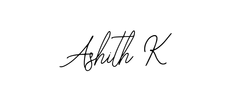 Similarly Bearetta-2O07w is the best handwritten signature design. Signature creator online .You can use it as an online autograph creator for name Ashith K. Ashith K signature style 12 images and pictures png