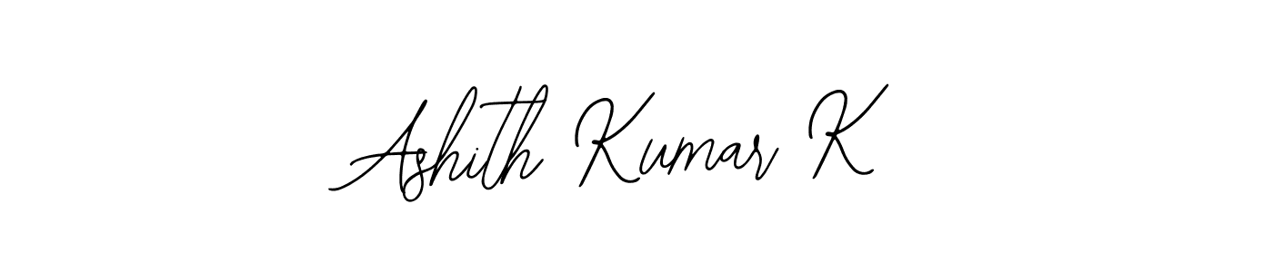 Make a beautiful signature design for name Ashith Kumar K. Use this online signature maker to create a handwritten signature for free. Ashith Kumar K signature style 12 images and pictures png