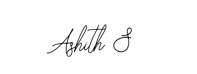 Use a signature maker to create a handwritten signature online. With this signature software, you can design (Bearetta-2O07w) your own signature for name Ashith S. Ashith S signature style 12 images and pictures png