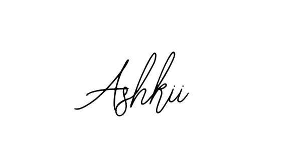 How to make Ashkii signature? Bearetta-2O07w is a professional autograph style. Create handwritten signature for Ashkii name. Ashkii signature style 12 images and pictures png