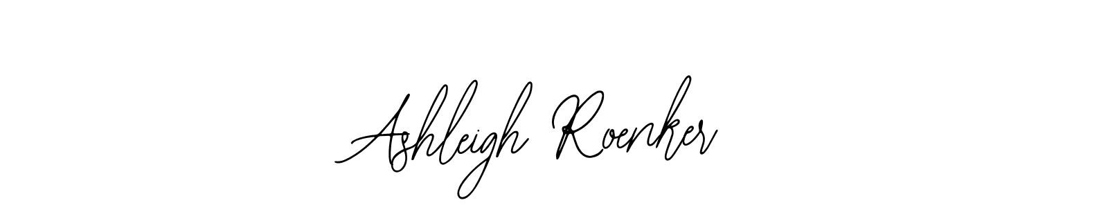 Ashleigh Roenker stylish signature style. Best Handwritten Sign (Bearetta-2O07w) for my name. Handwritten Signature Collection Ideas for my name Ashleigh Roenker. Ashleigh Roenker signature style 12 images and pictures png