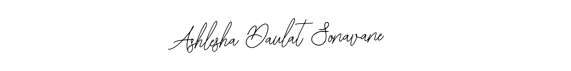 Also You can easily find your signature by using the search form. We will create Ashlesha Daulat Sonavane name handwritten signature images for you free of cost using Bearetta-2O07w sign style. Ashlesha Daulat Sonavane signature style 12 images and pictures png