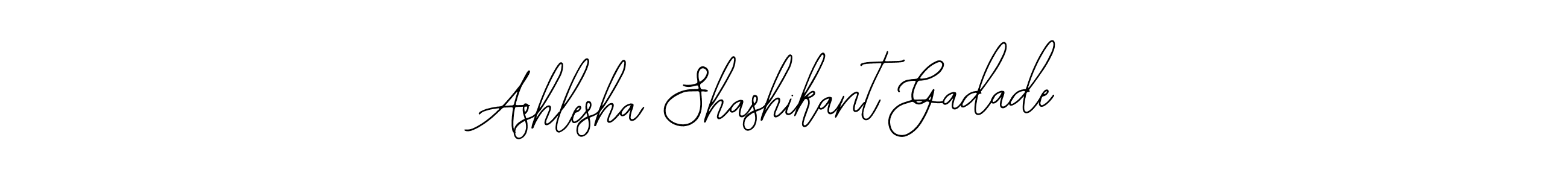 if you are searching for the best signature style for your name Ashlesha Shashikant Gadade. so please give up your signature search. here we have designed multiple signature styles  using Bearetta-2O07w. Ashlesha Shashikant Gadade signature style 12 images and pictures png