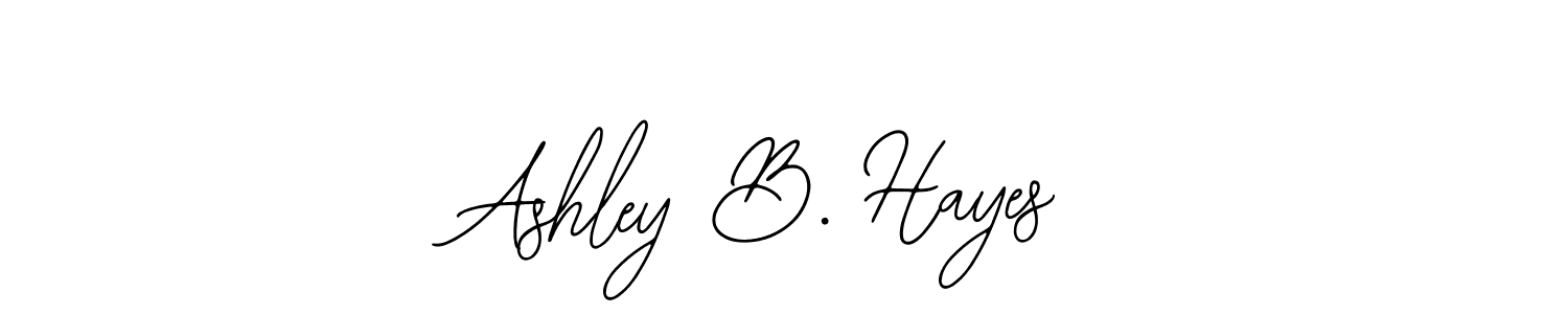 Ashley B. Hayes stylish signature style. Best Handwritten Sign (Bearetta-2O07w) for my name. Handwritten Signature Collection Ideas for my name Ashley B. Hayes. Ashley B. Hayes signature style 12 images and pictures png