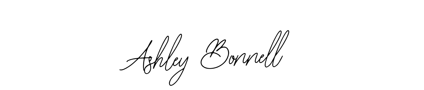 You should practise on your own different ways (Bearetta-2O07w) to write your name (Ashley Bonnell) in signature. don't let someone else do it for you. Ashley Bonnell signature style 12 images and pictures png