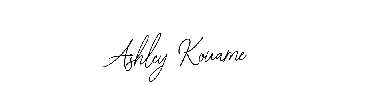 How to make Ashley Kouame signature? Bearetta-2O07w is a professional autograph style. Create handwritten signature for Ashley Kouame name. Ashley Kouame signature style 12 images and pictures png