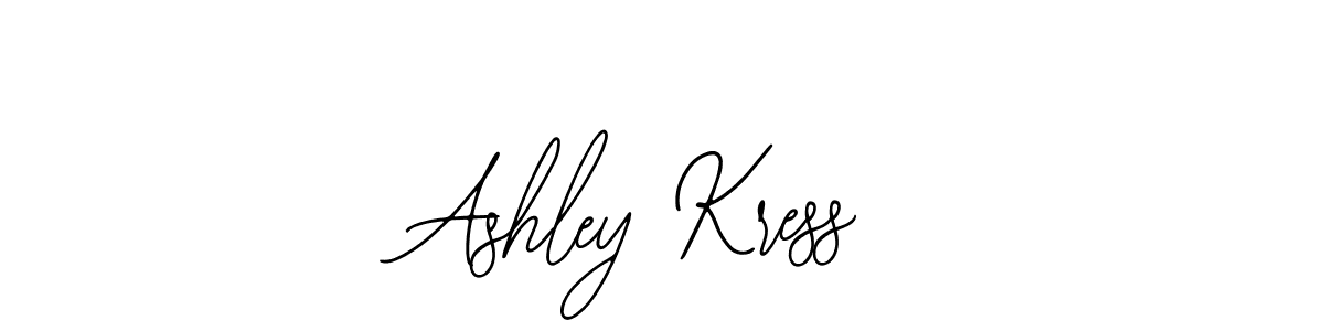 Ashley Kress stylish signature style. Best Handwritten Sign (Bearetta-2O07w) for my name. Handwritten Signature Collection Ideas for my name Ashley Kress. Ashley Kress signature style 12 images and pictures png