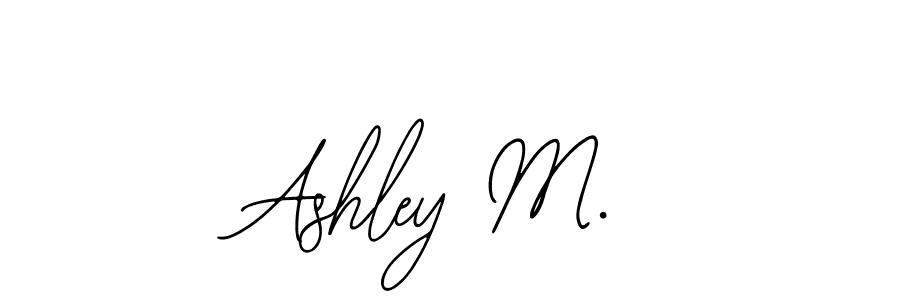 It looks lik you need a new signature style for name Ashley M.. Design unique handwritten (Bearetta-2O07w) signature with our free signature maker in just a few clicks. Ashley M. signature style 12 images and pictures png