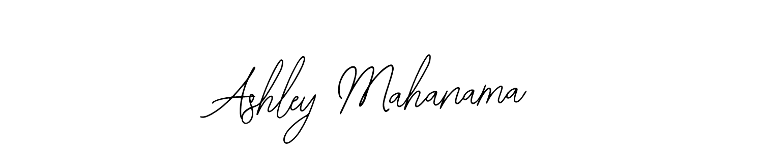Also You can easily find your signature by using the search form. We will create Ashley Mahanama name handwritten signature images for you free of cost using Bearetta-2O07w sign style. Ashley Mahanama signature style 12 images and pictures png