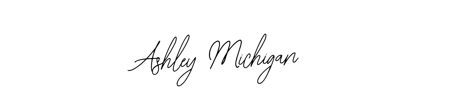 You should practise on your own different ways (Bearetta-2O07w) to write your name (Ashley Michigan) in signature. don't let someone else do it for you. Ashley Michigan signature style 12 images and pictures png