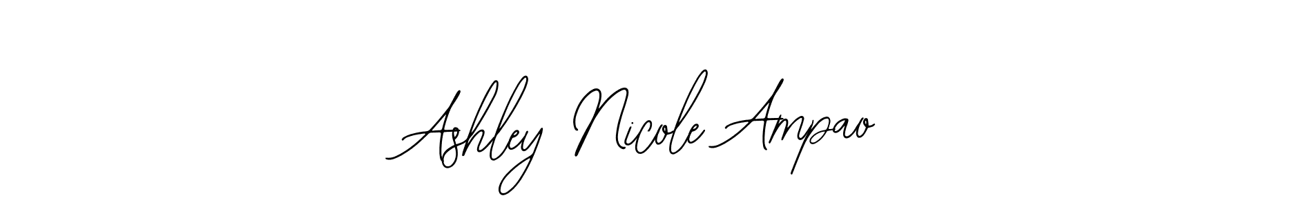 Ashley Nicole Ampao stylish signature style. Best Handwritten Sign (Bearetta-2O07w) for my name. Handwritten Signature Collection Ideas for my name Ashley Nicole Ampao. Ashley Nicole Ampao signature style 12 images and pictures png